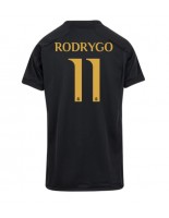 Real Madrid Rodrygo Goes #11 Kolmaspaita Naisten 2023-24 Lyhythihainen